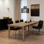 Franse eiken eettafel model Pierre in landelijke stijl op maat gemaakt