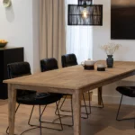 Franse eiken eettafel model Pierre in landelijke stijl op maat gemaakt