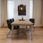 Franse eiken eettafel model Pierre in landelijke stijl op maat gemaakt