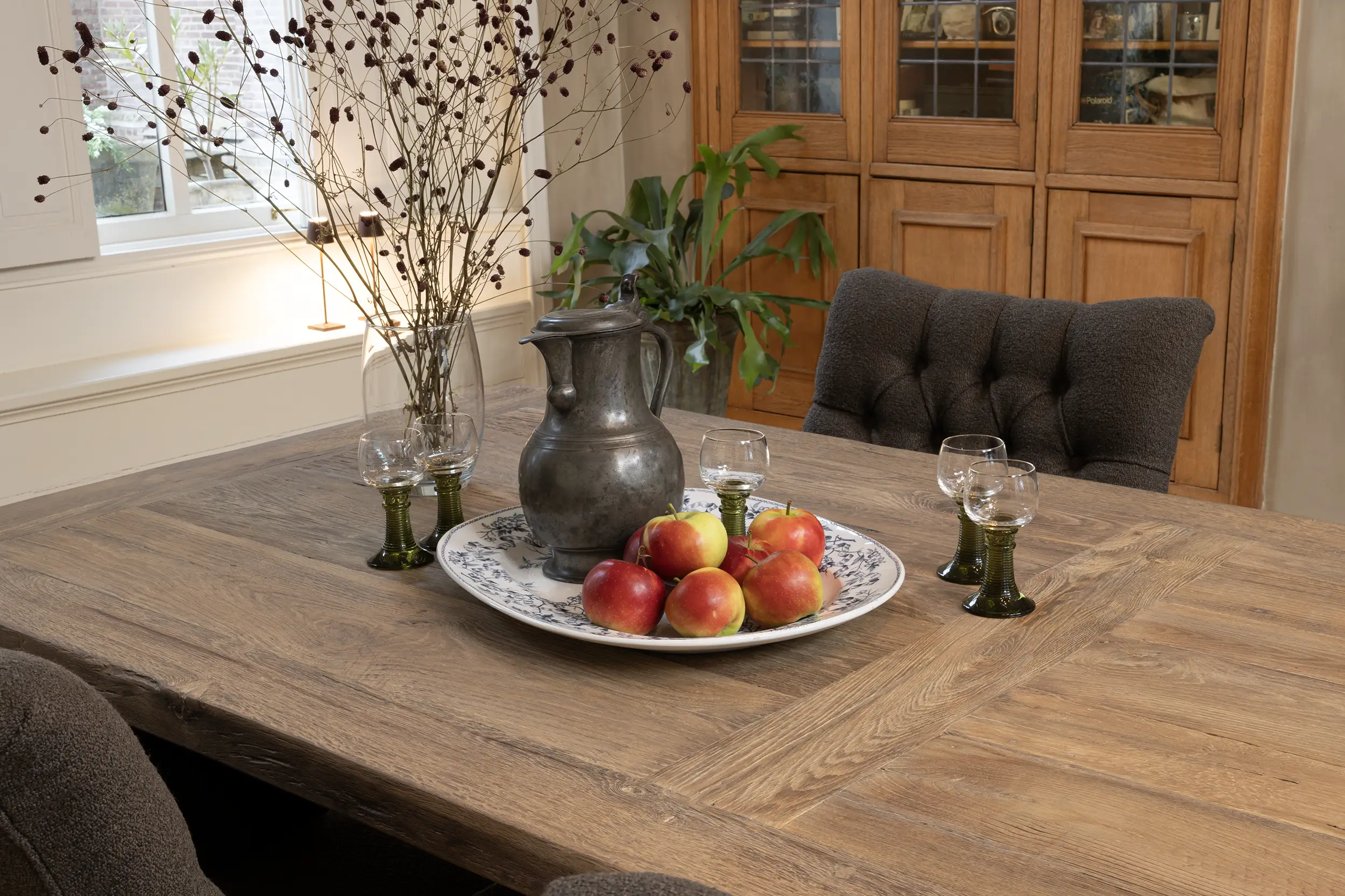 Tafelblad van kloostertafel york