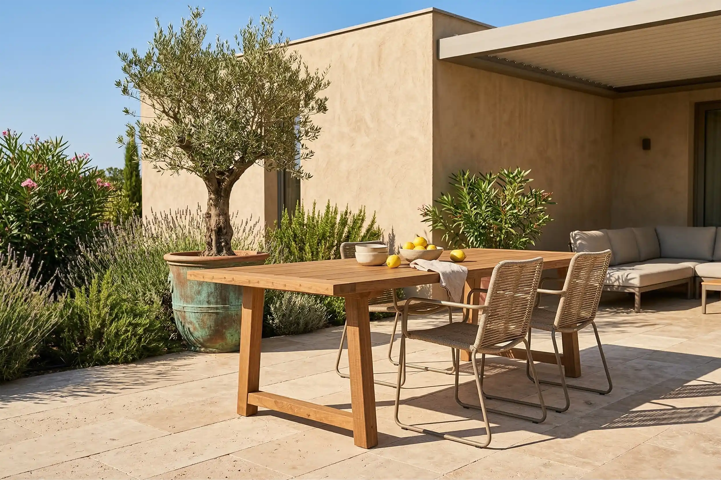 Moderne Tuintafel T20 van Fraké