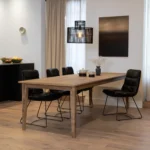 Eiche Bauerntisch im Landhausstil Modell Pierre handwerklich hergestellt nach Maß