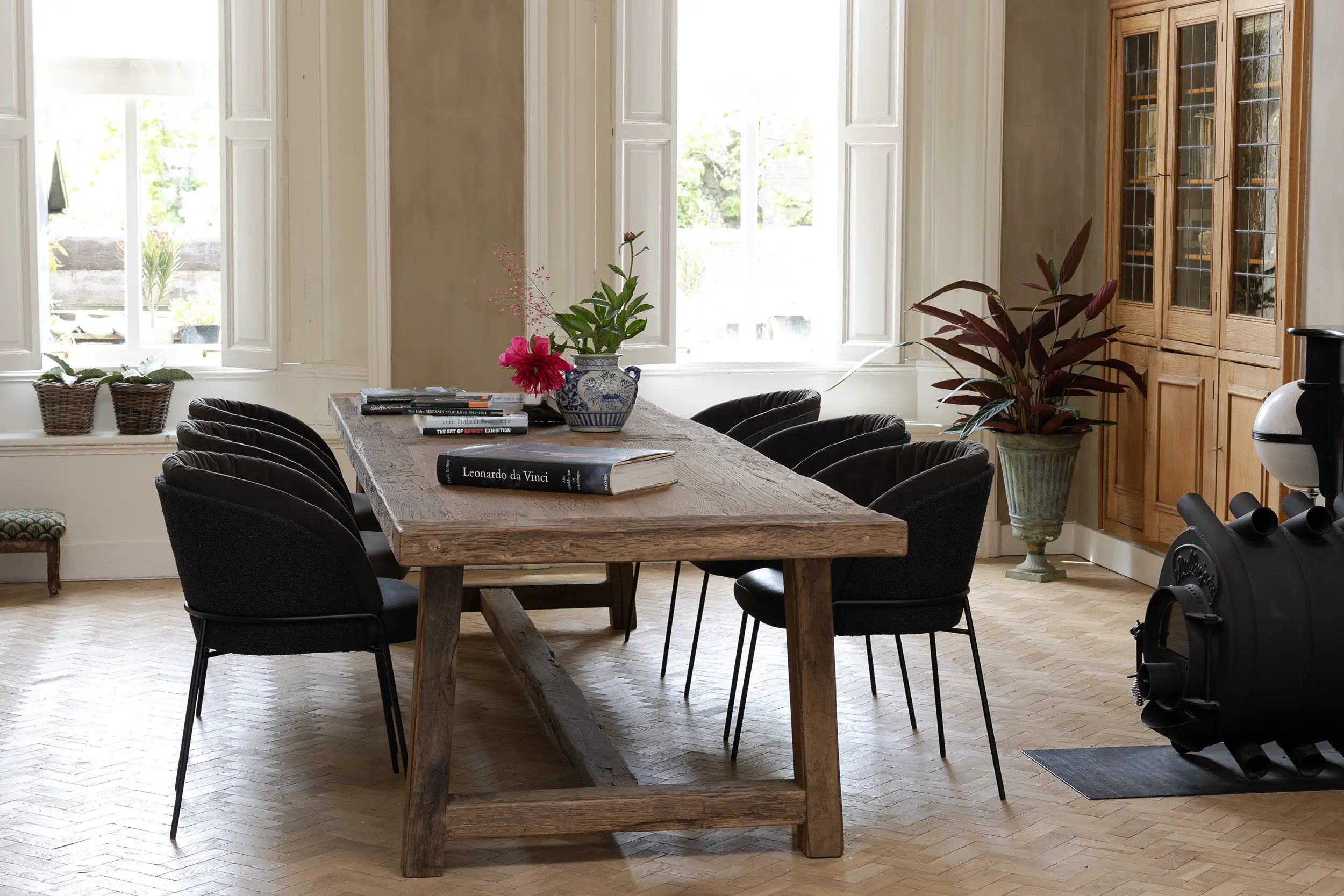 Z011-Salzburg-Esstisch-Landhausstil-5 Eiche Klostertisch im Landhausstil nach Maß hergestellt