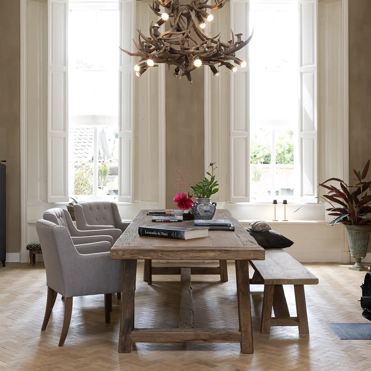 Eiche Klostertisch im Landhausstil nach Maß hergestellt